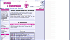 Desktop Screenshot of nefrologia.sk